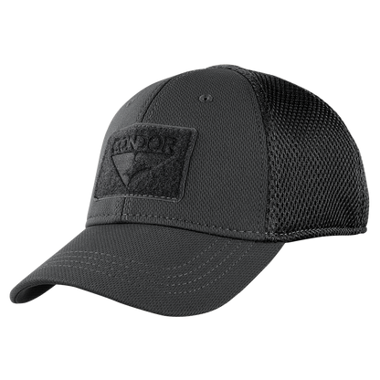 Condor Flex Mesh Cap Black Small/Medium Outdoor Tactical Australia