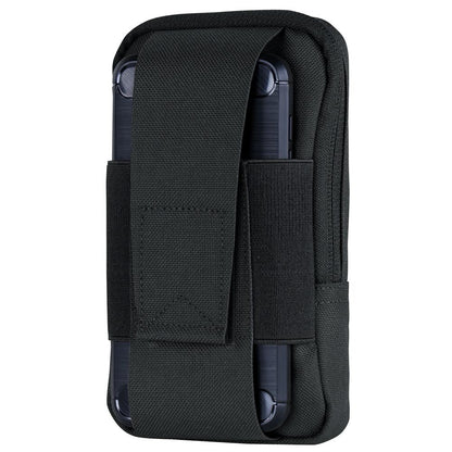 Condor MOLLE Compatible Phone Pouch Black Outdoor Tactical Australia