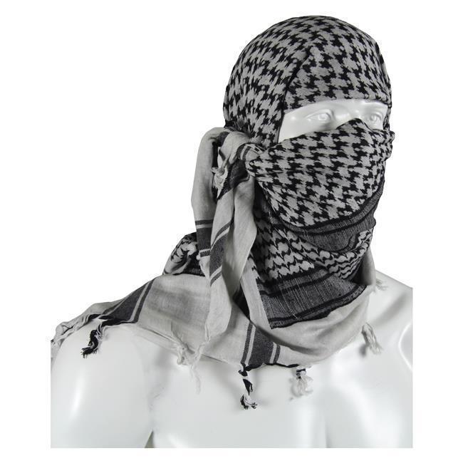 Condor Shemagh Black/White Outdoor Tactical Australia