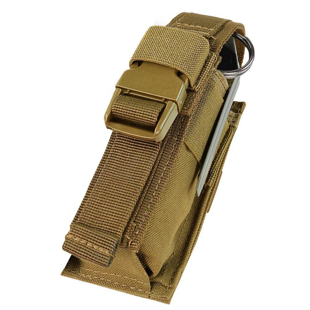 Condor Single Flashbang Pouch Coyote Brown Outdoor Tactical Australia
