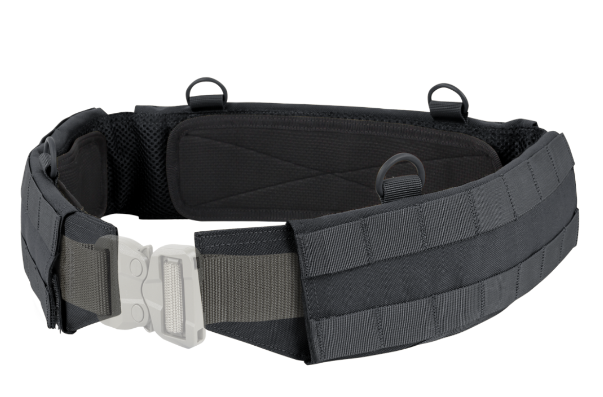 Condor Slim Battle Belt Black Small Outdoor Tactical Australia