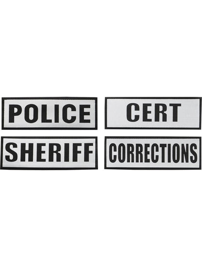 Damascus Protective Gear Police Reflective Name Patch Outdoor Tactical Australia