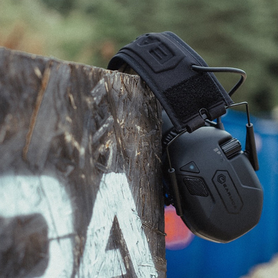 Earmor M300T Electronic Bluetooth Earmuffs - Tactical Black Outdoor Tactical Australia