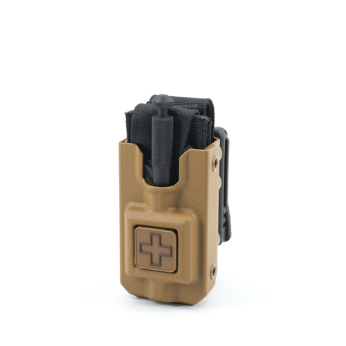 Eleven 10 Rigid TQ Tourniquet Case for SOFTT/SOFTT-W Plain Coyote Belt Attachment (TekLok) Outdoor Tactical Australia