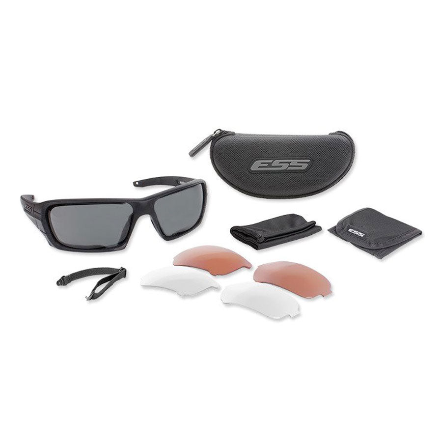 ESS Rollbar Tactical Ballistic Sunglasses Subdued Logo Kit – Outdoor ...