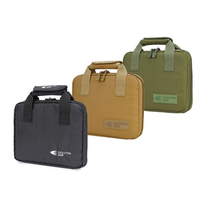 Evolution Gear Handgun Pistol Bag Soft Case with 5 Magazine Slots Outdoor Tactical Australia