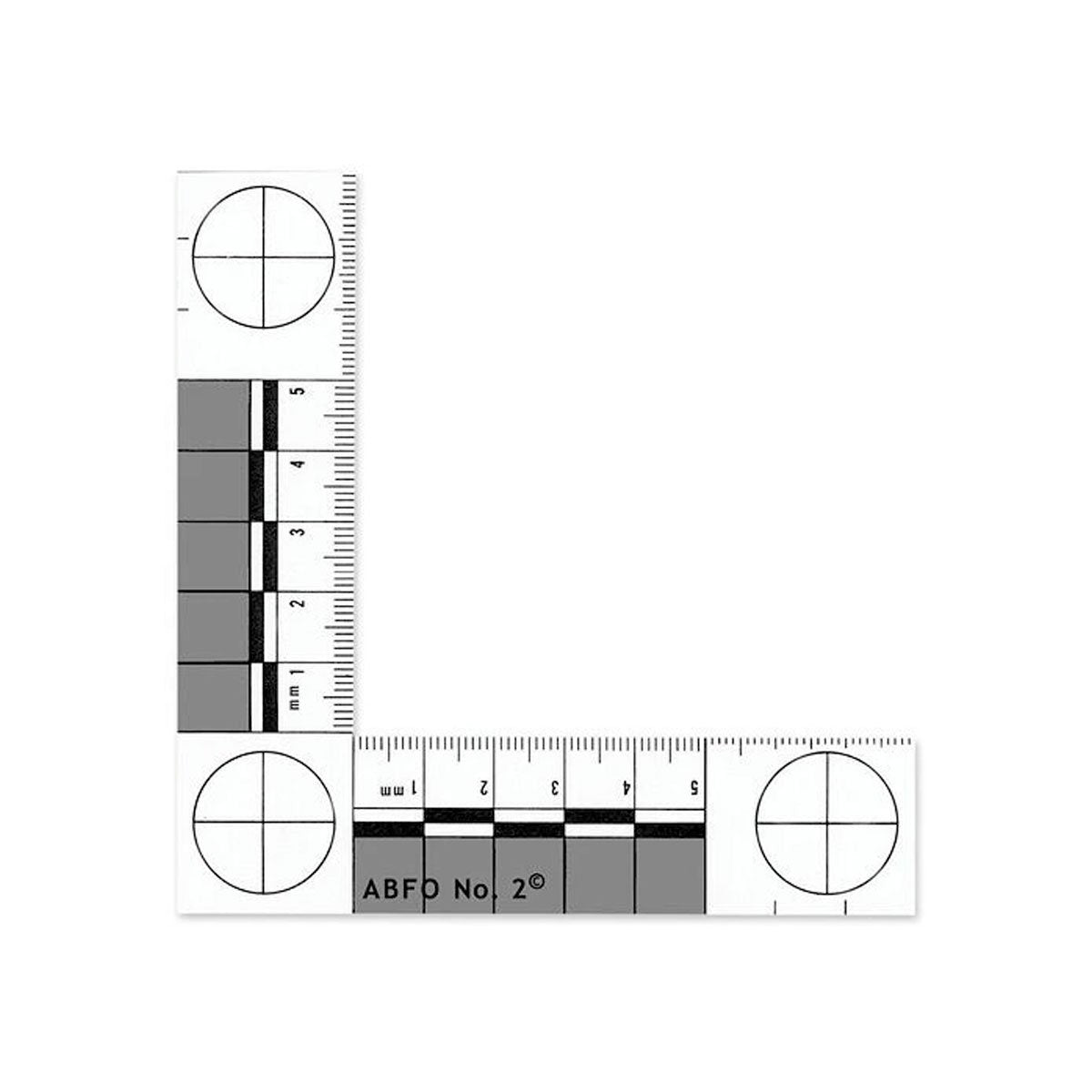 Forensics Source ABFO No. 2 Photomacrographic Scale Outdoor Tactical Australia