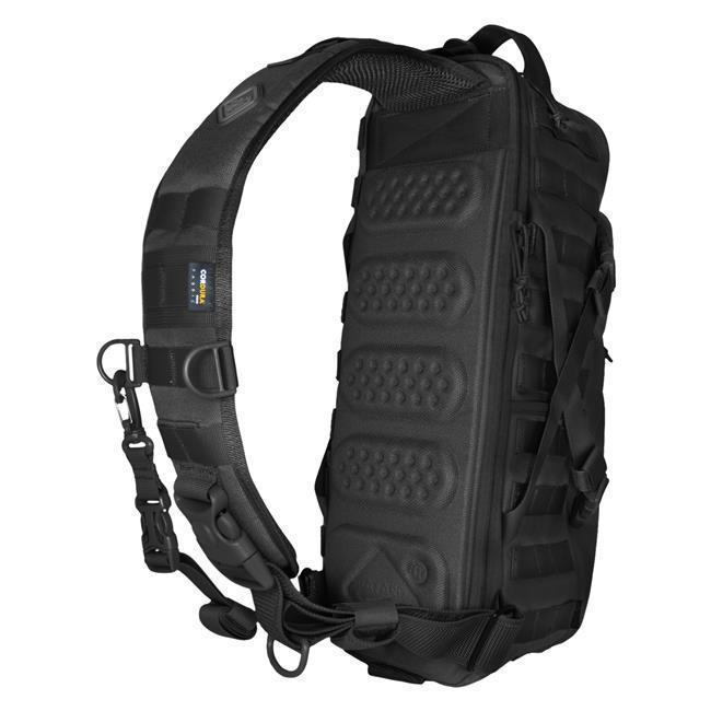 Hazard 4 Evac Plan-B Front/Back Modular Sling Pack Black Outdoor Tactical Australia