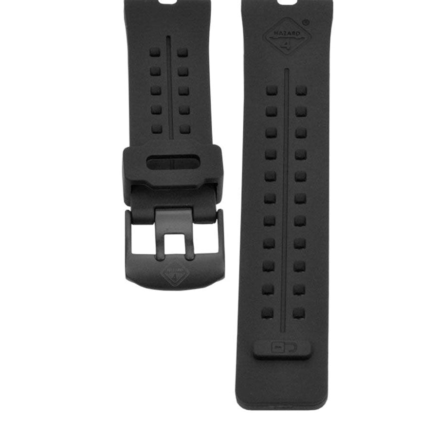 Hazard 4 Nautical TPR Watch Band Black PVD Buckle Outdoor Tactical Australia