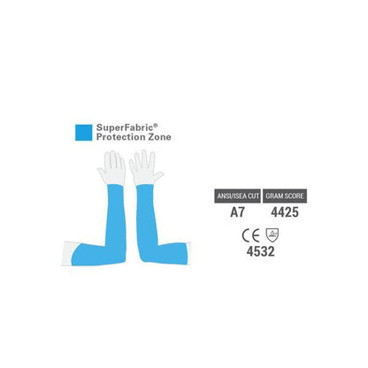 Hex Armor 19 Inch Protective Cut and Puncture Resistant Arm Sleeves Outdoor Tactical Australia