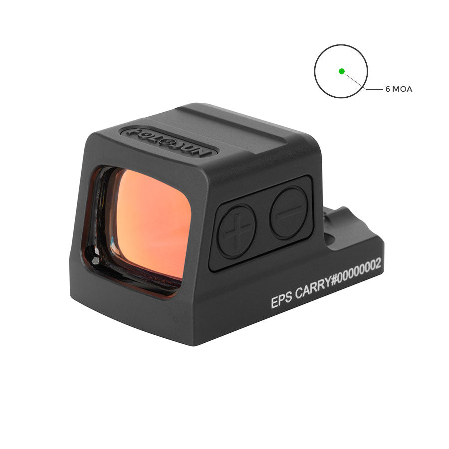 Holosun EPS Carry Compact Enclosed Pistol Sight 6 MOA Dot Green Outdoor Tactical Australia