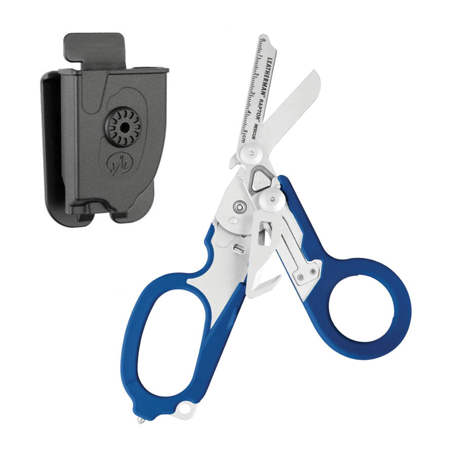Leatherman Raptor Rescue Blue / Stainless Steel Molle Holster Outdoor Tactical Australia