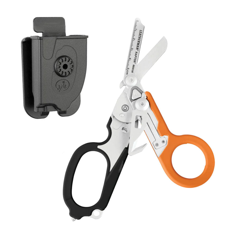 Leatherman Raptor Rescue Orange / Stainless Steel Molle Holster Outdoor Tactical Australia