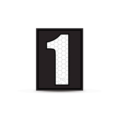 Letter and Number Patch 1 Outdoor Tactical Australia
