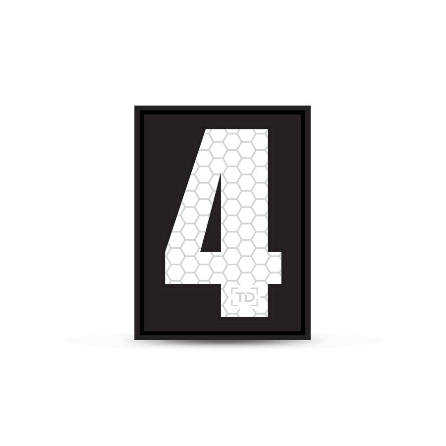 Letter and Number Patch 4 Outdoor Tactical Australia