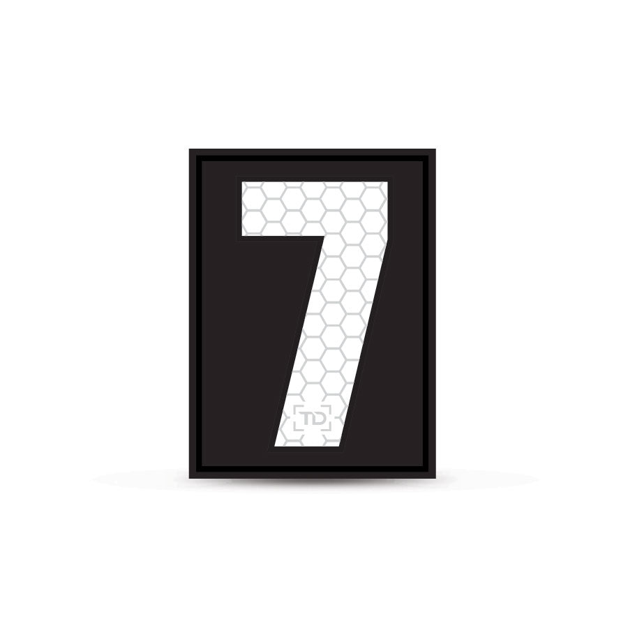 Letter and Number Patch 7 Outdoor Tactical Australia