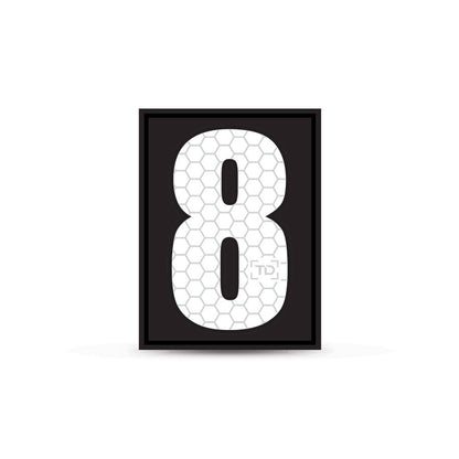 Letter and Number Patch 8 Outdoor Tactical Australia