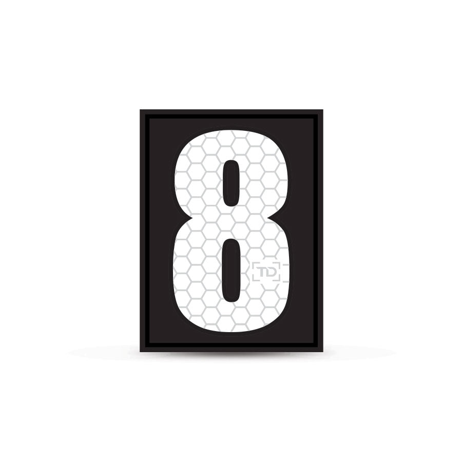 Letter and Number Patch 8 Outdoor Tactical Australia