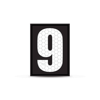 Letter and Number Patch 9 Outdoor Tactical Australia