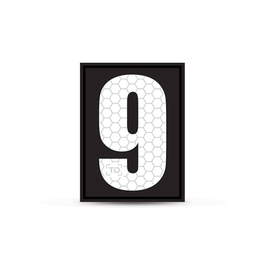 Letter and Number Patch 9 Outdoor Tactical Australia