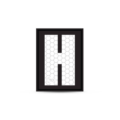Letter and Number Patch H Outdoor Tactical Australia