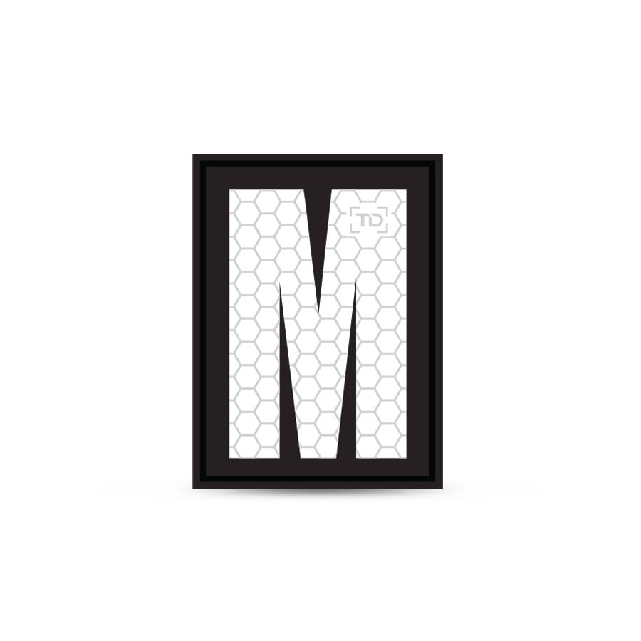 Letter and Number Patch M Outdoor Tactical Australia