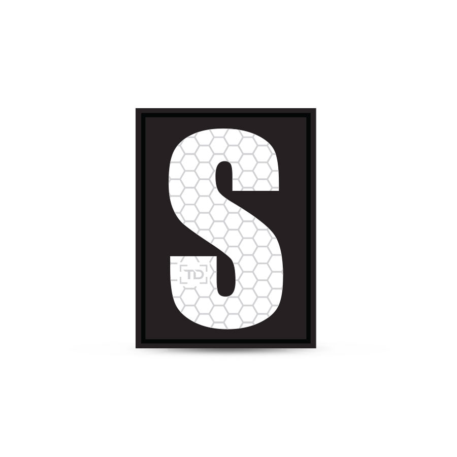 Letter and Number Patch S Outdoor Tactical Australia