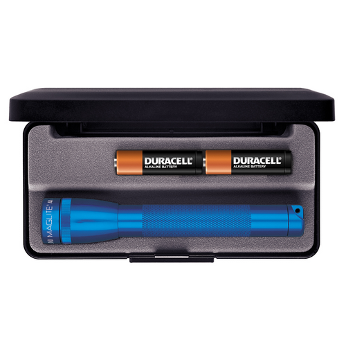Maglite 2 Cell AA Mini Maglite Flashlight Blue Outdoor Tactical Australia