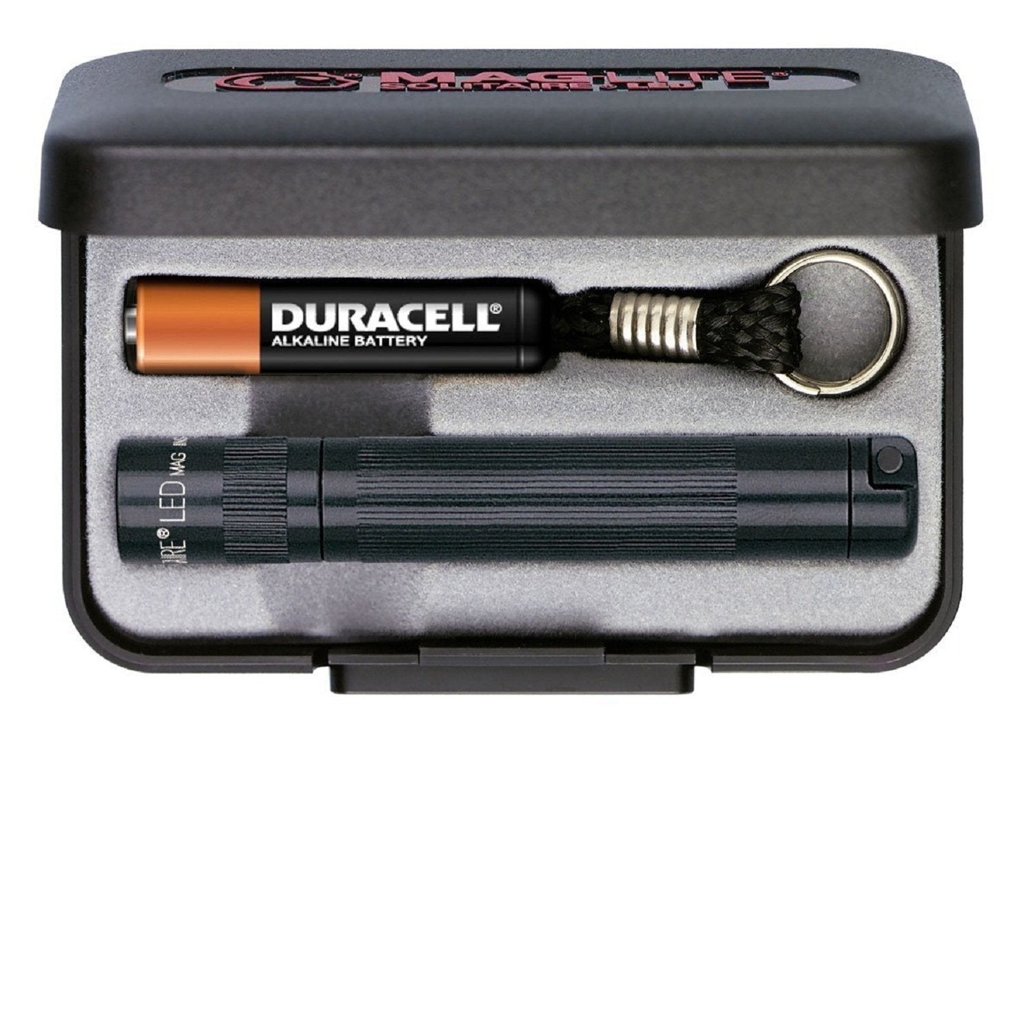 MagLite Solitaire LED Keychain Flashlight in PresentationBox/Blister Pack Black Gift Box Outdoor Tactical Australia