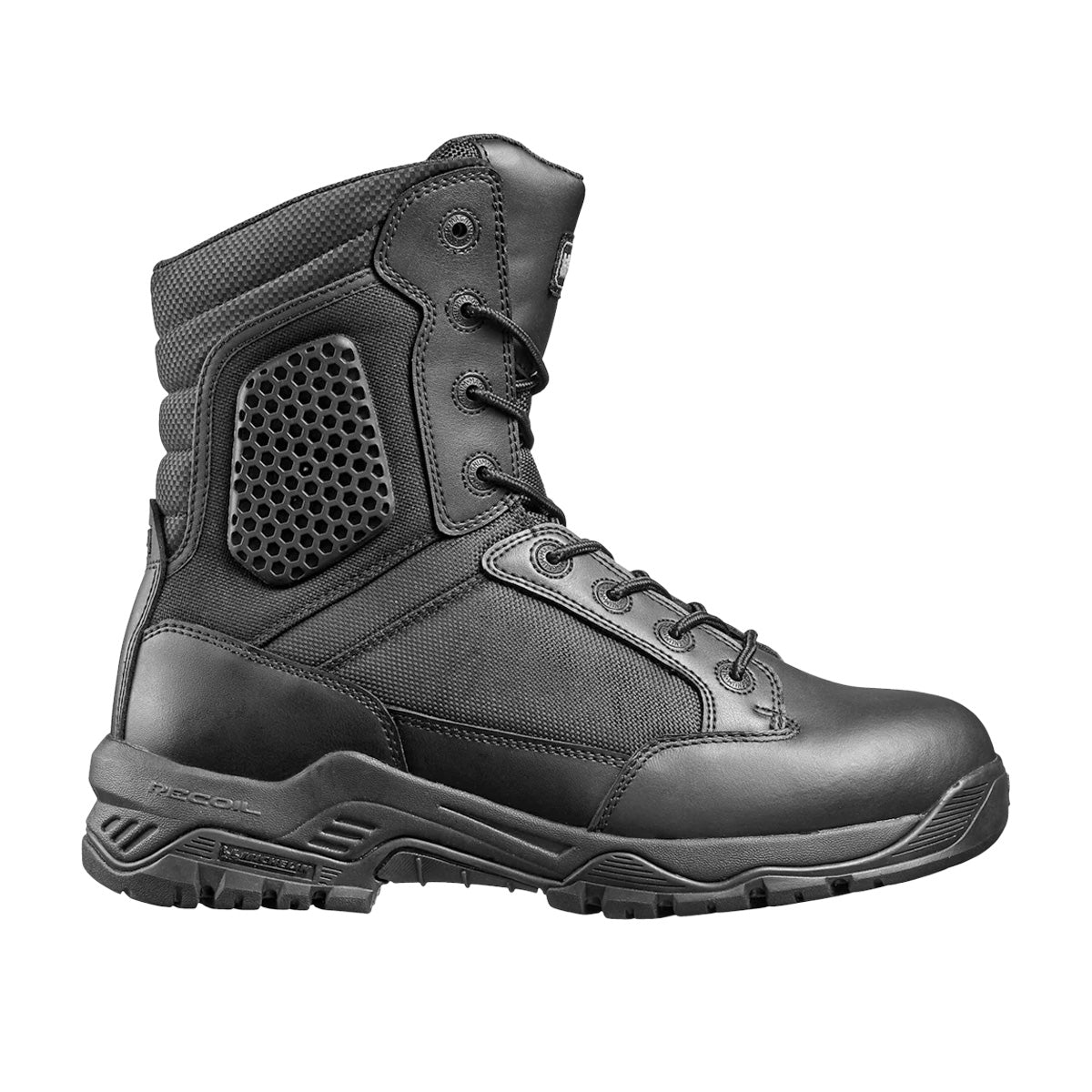 Magnum Strike Force 8.0 Side-Zip Composite Toe Boots Black 4.0 US Regular Outdoor Tactical Australia