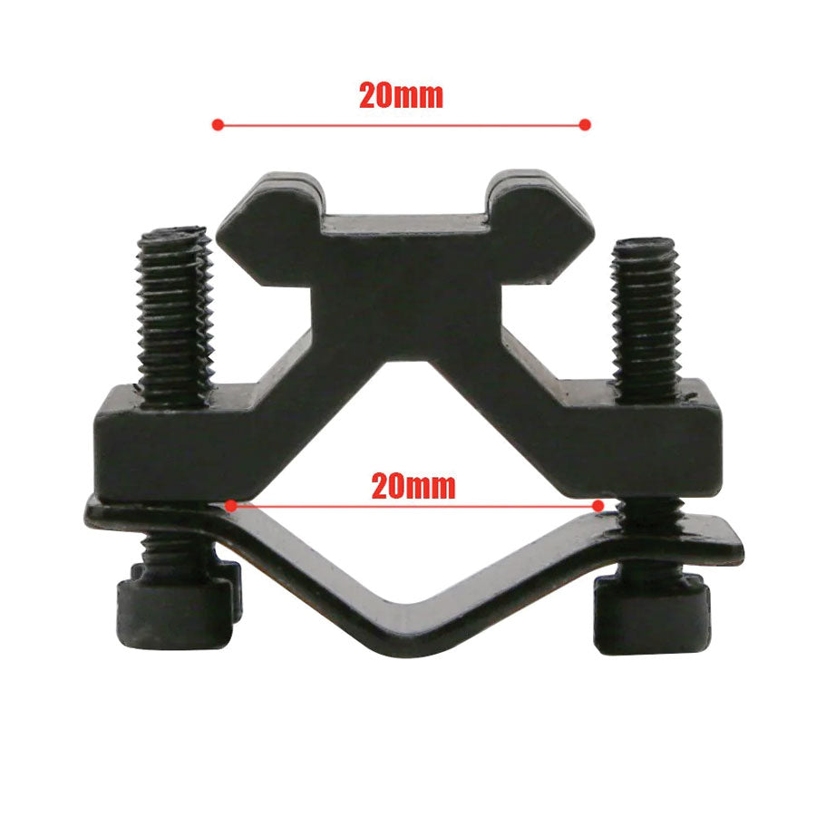 Mantis X Barrel Mount Picatinny Rail 10-20mm Universal Single Rail Adapter Outdoor Tactical Australia