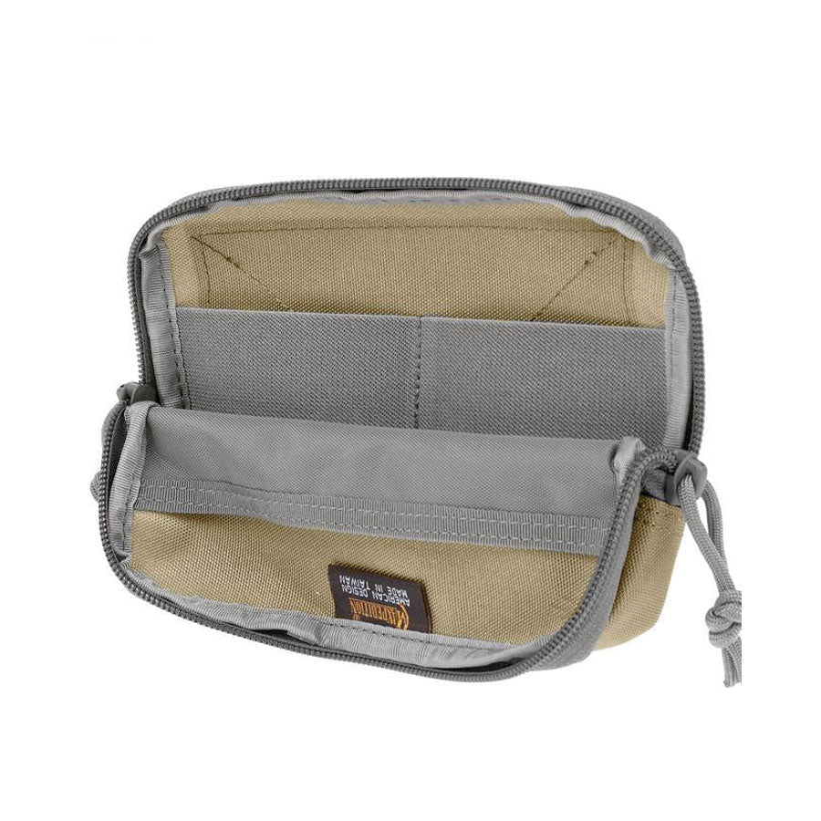 Maxpedition Hook & Loop 5x7 Inches Zipper Pocket Khaki Foliage Outdoor Tactical Australia