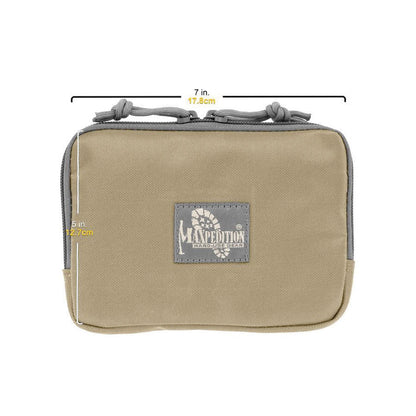 Maxpedition Hook & Loop 5x7 Inches Zipper Pocket Khaki Foliage Outdoor Tactical Australia