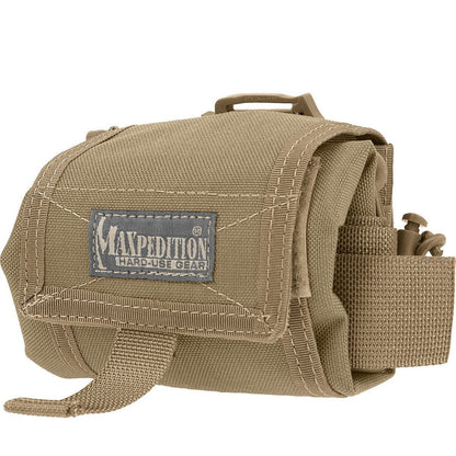 Maxpedition Mega Rollypoly Folding Dump Pouch Khaki Outdoor Tactical Australia