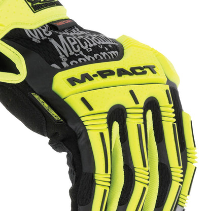 Mechanix Wear Hi-Viz M-Pact D5 - High-Visibility Impact Gloves SMP-C91 Outdoor Tactical Australia