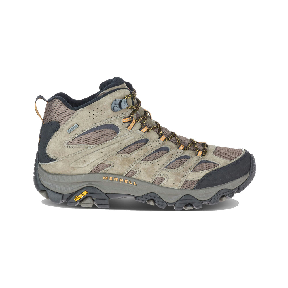 Merrell Moab 3 Leather Mid Goretex Waterproof Boots Walnut – Outdoor ...