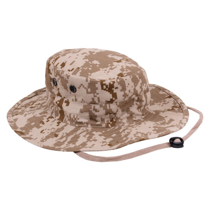 MilSpec Adjustable Boonie Hat Desert Digital Camo Outdoor Tactical Australia
