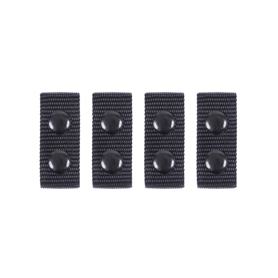 Milspec Belt Keepers 4 Piece Set Black Outdoor Tactical Australia