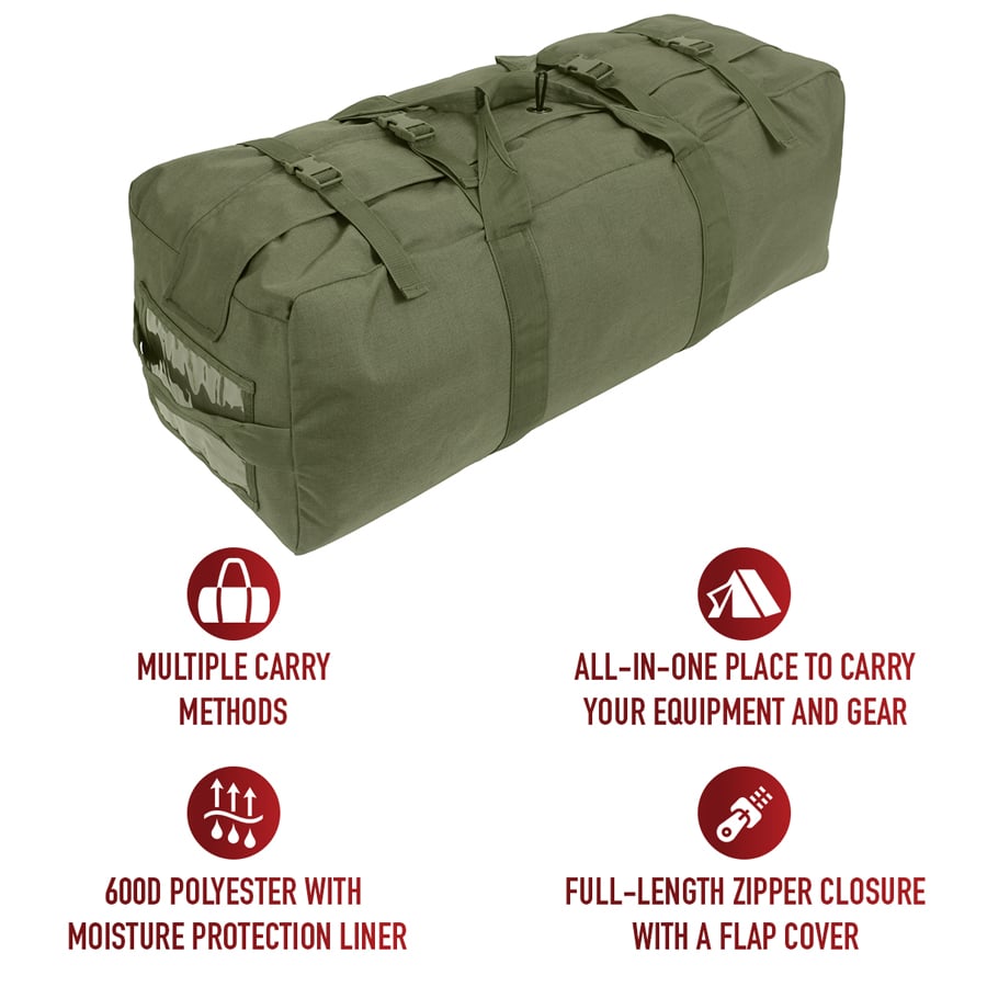 Milspec Enhanced Duffle Bag 76L Outdoor Tactical Australia