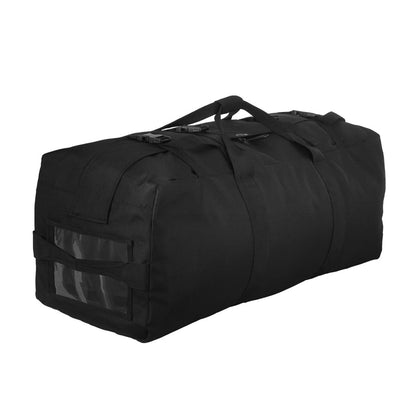 Milspec Enhanced Duffle Bag 76L Black Outdoor Tactical Australia