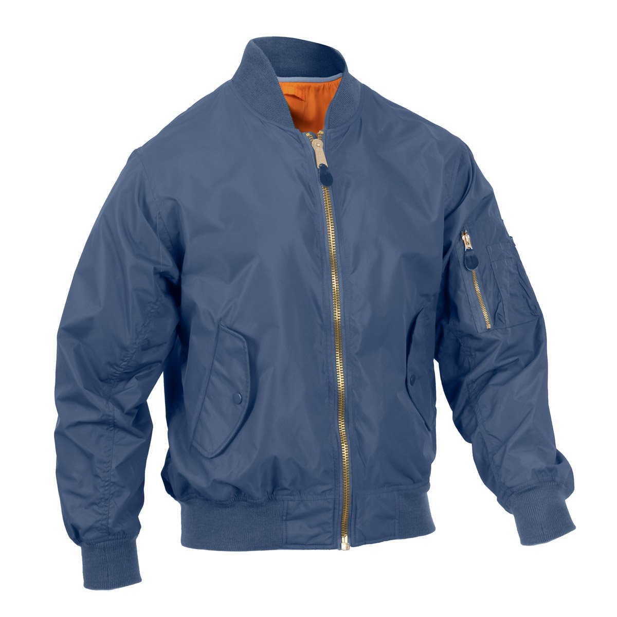 MilSpec Lightweight MA-1 Flight Jacket Navy Blue 2X-Small Outdoor Tactical Australia