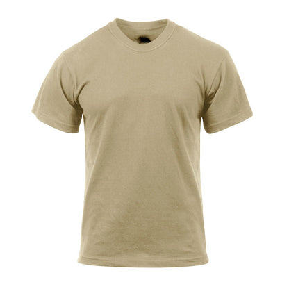MilSpec Moisture Wicking Short Sleeve T-Shirt Desert Sand Small Outdoor Tactical Australia