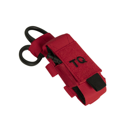 Milspec MOLLE Tactical Tourniquet and Shear Holder Pouch Red Outdoor Tactical Australia