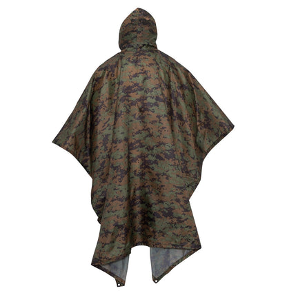 MilSpec Special G.I. Type Military Rip-Stop Poncho Outdoor Tactical Australia