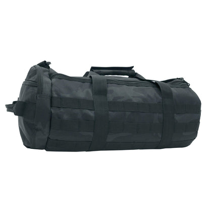 Milspec Tactical Traveler Duffle Bag Midnight Black Camo 19 Inches Outdoor Tactical Australia