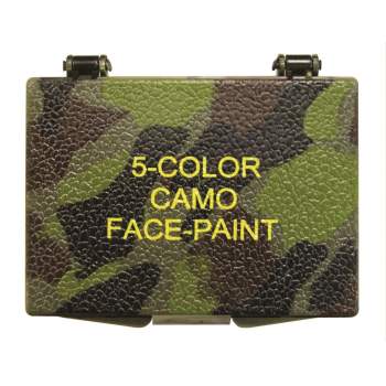 MilSpec Woodland / OCP 5 Colour Camo Face Paint Outdoor Tactical Australia