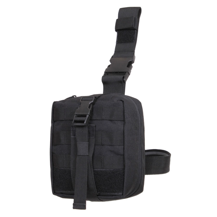 Miltac Drop Leg Medical Pouch Black Outdoor Tactical Australia
