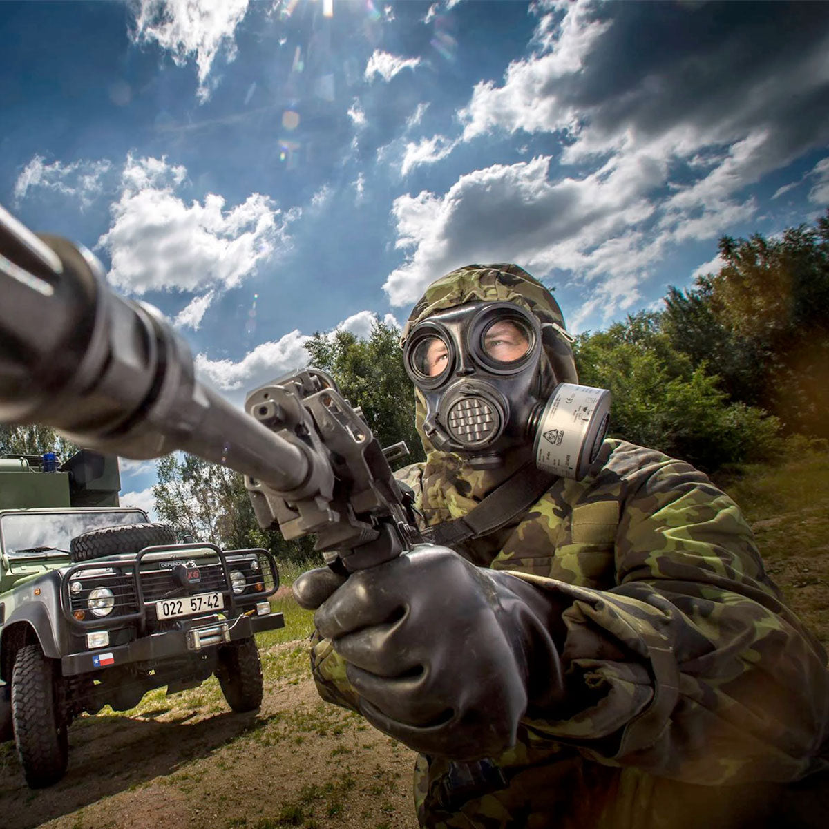 Mira Safety CBRN Gas Mask Filter NBC77 SOF 40mm Thread Canister Outdoor Tactical Australia