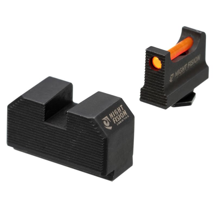 Night Fision Optic Height Fiber Optic Sight Set for Glock 17/19/45/48 w/ RMR/507C/SRO/ACRO Red Outdoor Tactical Australia