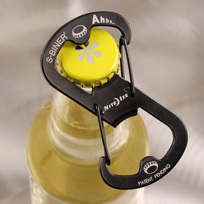 Nite Ize S-Biner Ahhh Stainless Bottle Opener Outdoor Tactical Australia